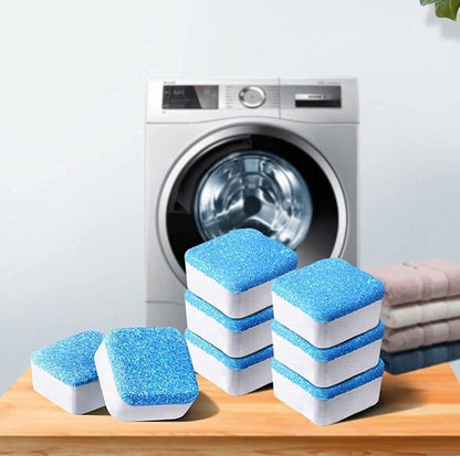 12pcs Washing Machine Cleaner Effervescent Tablets – Deep Cleaning & Deodorizing