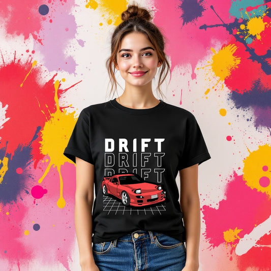 JDM Drift Car Graphic T-Shirt