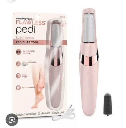 Estoy electric pedi roller for cracked heels dead skin hard foot callus remover women girl feet care tool foot scraper(1 pcs/multi color)