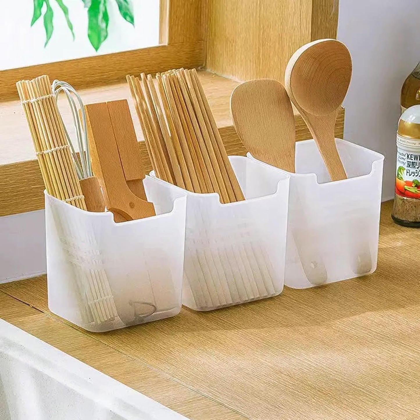 Airtight Refrigerator Storage Containers – Stackable Food Organizer Boxes (Set of 6)