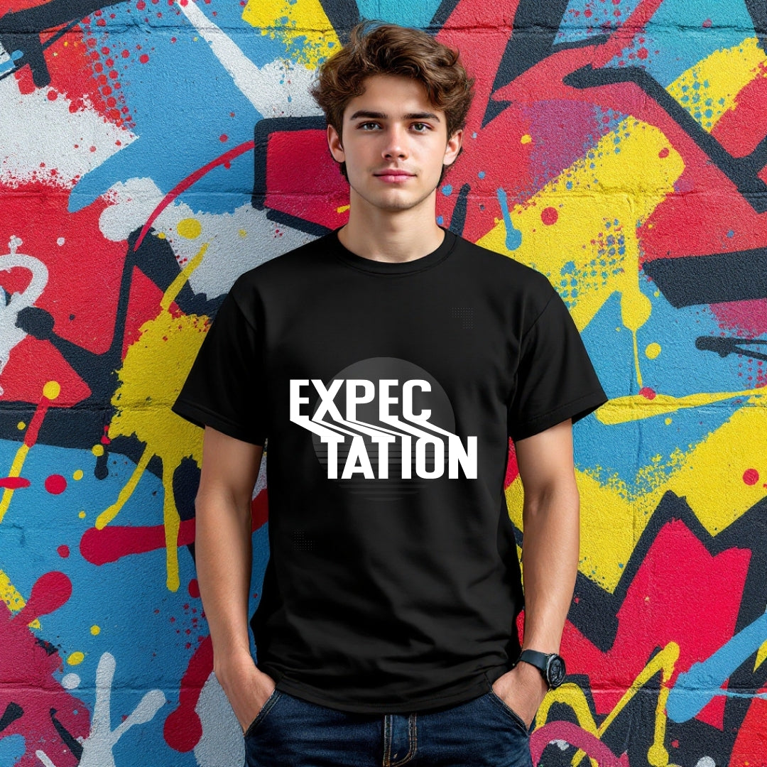 Expectation Minimalist Graphic T-Shirt