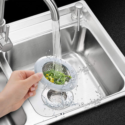 Stainless Steel Sink Strainer Drain Filter for Kitchen and Bathroom