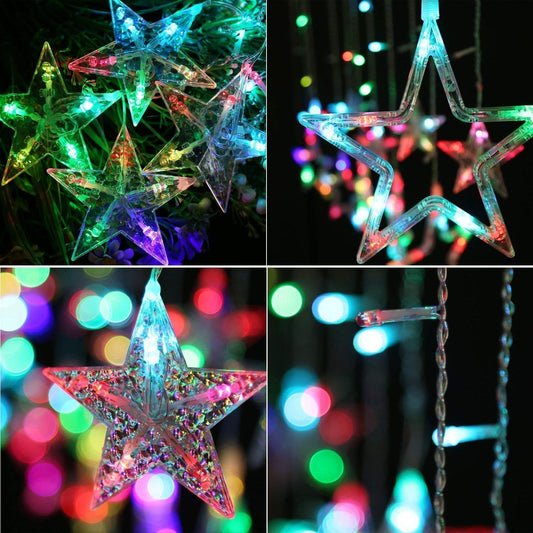 el Led’s | Multi Colour (STARS MULTICOLOR LED STRING LIGHT)