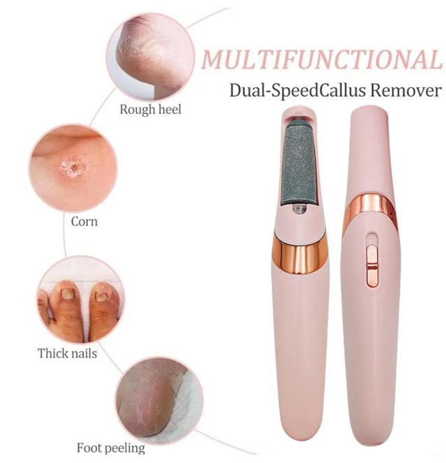 Estoy electric pedi roller for cracked heels dead skin hard foot callus remover women girl feet care tool foot scraper(1 pcs/multi color)