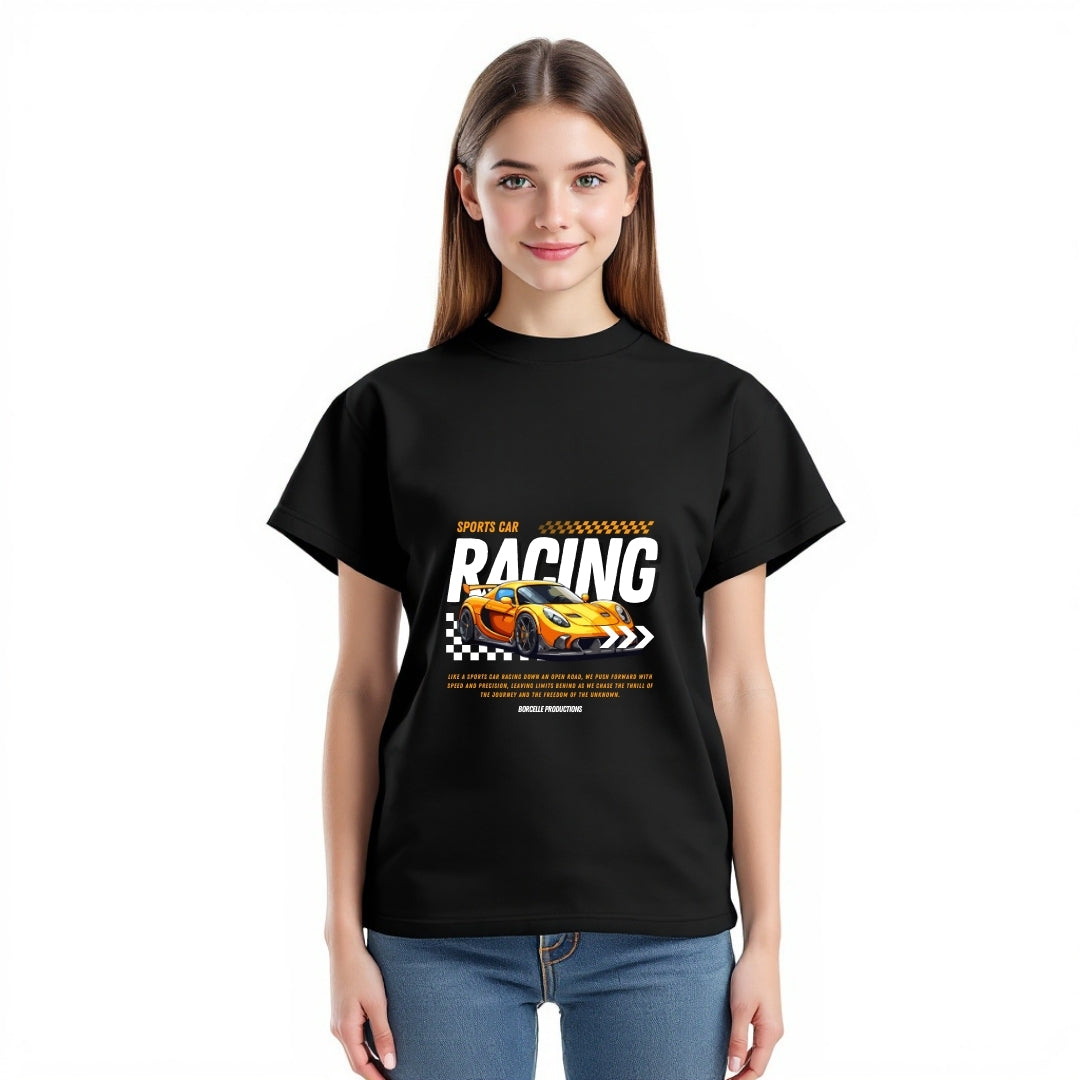 Sports Car Racing T-Shirt – Speed Enthusiast Graphic Tee