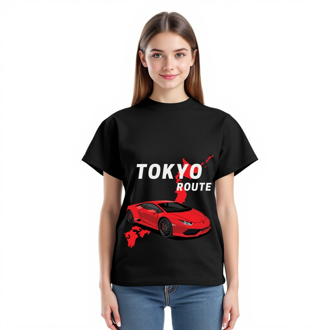Tokyo Route T-Shirt – Japanese Street Racing Inspired Tee