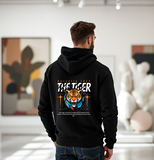 The Tiger Graphic Hoodie – Borcelle 2024 Limited Edition