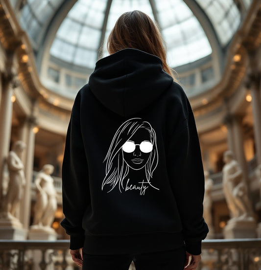 Beauty Line Art Hoodie