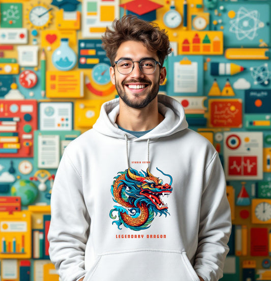 Legendary Dragon Hoodie – Bold Asian Mythology Streetwear