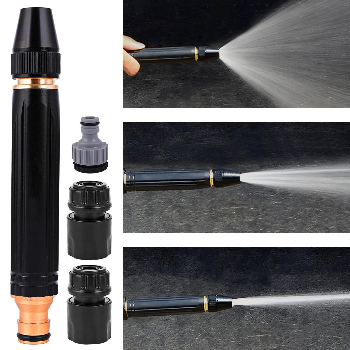 High-Pressure Adjustable Garden Hose Nozzle Spray Gun
