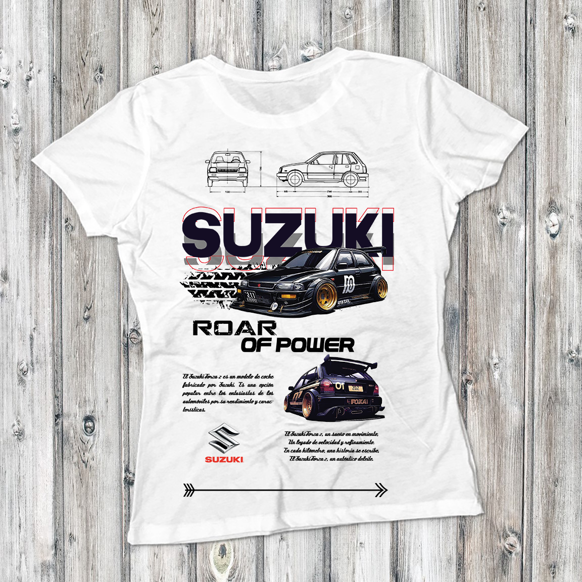 Suzuki Roar of Power – Performance T-Shirt